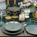 BOGUCICE NOSTALGIA ONYX JEDÁLNA SÚPRAVA 18 EL GREY GREY TABLE SET