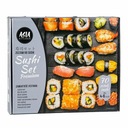 ÁZIJSKÝ KUCHYŇSKÝ SUSHI SET STRIEBORNÝ PREMIUM