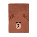 Line Friends - Plyšový zápisník / Notebook A5 Teddy Bear BR