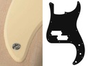 BOSTON P. Bass Pickguard, 1 vrstva (CRE)