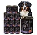 PIPER Animals mokré krmivo pre psov s králikom 12x800g Dolina Noteci