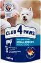 CLUB 4 PAWS mokré krmivo Jahňacina v omáčke 24x100g