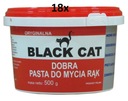 18x Black Cat pasta na umývanie rúk BOZP 500g - SET