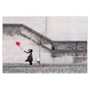 Plagáty 90x60 Banksy Girl Balloon