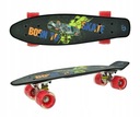 FISZKA GRAFFITI SKATEBOARD SO SVIETIACIMI LED KOLESMI