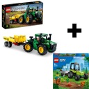 LEGO TECHNIC TRACTOR JOHN DEERE 9620R 42136 + LEGO 60390 DARČEKOVÁ SADA