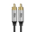 Kábel Techlink iWires PRO RCA - RCA analógový audio kábel 5 metrov Čierny