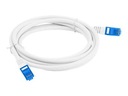 LANBERG patchcord kat.6A FTP LSZH CCA 0,5m biely