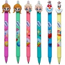 6x Vymazateľné CLICKER PEN FROZEN