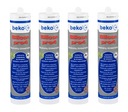 BEKO SILICON PRO4 CLEAR 300ml 4 KS