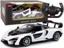 Auto R/C McLaren Senna Rastar 1:14 biela na diaľkové ovládanie