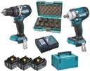 MAKITA DLX2359TJ1 SADA 18V + ZÁSUVKY + 3x5Ah