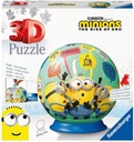 RAVENSBURGER 3D 72 EL. MINIONS BALL 2 [PUZZLE]