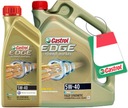 CASTROL EDGE TURBO DIESEL TITANIUM 5W40 6L + ZADARMO