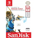 Micro SD karta SANDISK Nintendo Switch 64GB Zelda