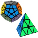 Súprava pyramídových kociek Megaminx Original Quick