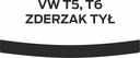 Samolepiaca ochranná fólia na nárazník VW T5 T6 polymér