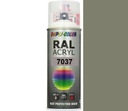 MOTIP RAL ACRYL 7037 LESK DVOJFAREBNÁ AKRYLÁTOVÁ FARBA SPREJ 400 ML