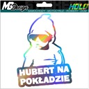 Nálepka na okno HUBERT ON BOARD HOLOGRAM