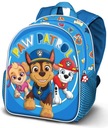 BATOH PAW PATROL VÝLETY DO ŠKÔLKY 3D PREMIUM