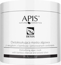 APIS DETOX Maska na riasy s bambusovým uhlím 200g