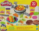 PLAY-DOH VEČERA ČAS VARENIA KUCHYŇSKÉ CESTO NA CUKRE XXL 6 TRUBIEK A 20 PRVKOV