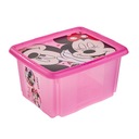 NÁDOBA S viečkom 24l box na hračky MINNIE MOUSE