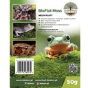 BioFlat Moss Moss obliečky 50g Ornament Dekorácia do terária