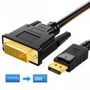 DP Displayport to DVI-D kábel 24-1 Pin 1,8m