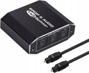 AUDIO SPLITTER 1x3 SPDIF TOSLINK OPTICKÝ SPLITTER