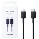 KÁBEL USB-C NA USB-C RÝCHLE NABÍJANIE SAMSUNG 5A 1 METER ČIERNA