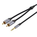 VENTION KÁBEL AUDIO AUX CHINCH 2X RCA CINCH DO MINIJACK 3,5MM 8M