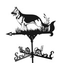 Vane Garden Kôl Ornament Strecha Weathervane Dog