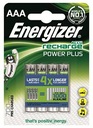 4x batérie ENERGIZER Power Plus AAA R3 700mAh