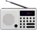 Rádio Eltra Pliszka FM 40 rádiových staníc MP3 prehrávač USB micro SD