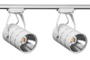 2x reflektor COB lampa 23W studená + 1m pásik