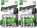 8x ENERGIZER AA R6 BATÉRIE 1300 mAh 1,2V