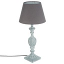 Stolná lampa PATINE GRIS s tienidlom, 56 cm, HNEDÁ