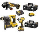 DEWALT SET DCK305P3T DCH273N DCF887 DCG405 3x5Ah