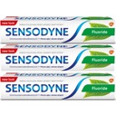 Sensodyne fluoridová zubná pasta 75 ml x 3