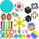 Set PopIt Sensory hračiek 31 položiek