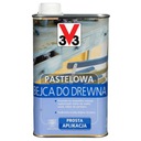 V33 pastelová lazúra na drevo biela 500ml