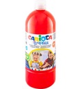 TEMPERA školská farba 1000ml Carioca červená