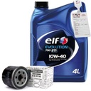 Olej ELF 700 STI 10W40 4L + Olejovy filter 8200257642