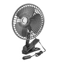 VENTILÁTOR AUTO VENTILÁTOR OTOČNÝ KLIP 12V