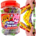 Bear And Bunny TikTok JELLY STRAWS želé fazuľky 800g ABC FUNNY HIPPO