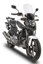 KAPPA SKLO HONDA NC 700X (12-13), NC 750X/DCT (14-15) 49,5 x 41 CM ČIRÁ