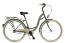 Kands mestský bicykel 28 S-Comfort 3B zelený 18 r22