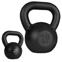 KETTLEBELL LIATIANÁ RYCHLOSTNÁ GUĽA Činka HMOTNOSŤ ČIERNA RÚČKA 16KG