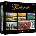 Puzzle Trefl Kontynenty 7v1 + plagáty